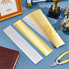 12Pcs 2 Colors Aluminum Brooch Findings AJEW-OC0013-37-4