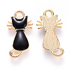 Alloy Enamel Pendants X-ENAM-S121-033A-1