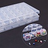   Polypropylene Plastic Bead Storage Containers CON-PH0002-02-5