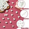 300Pcs 6 Styles Plastic Imitation Pearl Beads OACR-CJ0002-46-3