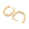 Brass Hoop Earrings EJEW-G363-12KCG-2