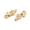 Christmas Alloy Rhinestone Charms FIND-G102-01G-01-1