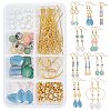 SUNNYCLUE DIY Mixed Stone Earring Making Kit STAS-SC0017-43-1