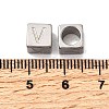 304 Stainless Steel European Beads STAS-D382-02V-P-2