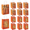 30Pcs 2 Colors Basketball Paper Gift Tote Bags ABAG-OC0001-16-1