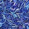 Glass Round Bugle Beads SEED-XCP0001-47F-3
