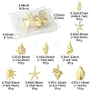 9Pcs 9 Styles Ocean Series Alloy Pendants FIND-FS0003-31-4