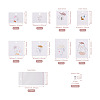 Fashewelry Rectangle Cardboard Earring Display Cards CDIS-FW0001-05-11