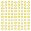 100Pcs 5 Styles Transparent Acrylic Beads TACR-TA0001-54A-1