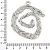 Tibetan Style Alloy Big Pendants AL-CBA5940-01AS-3