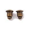 Brass Ear Nuts X-KK-EC028-AB-FF-2