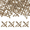 100Pcs Tibetan Style Alloy Pendants FIND-CA0010-59AB-1