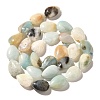 Natural Flower Amazonite Beads Strands G-I377-A20-3