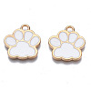 Alloy Enamel Pendants X1-ENAM-T016-22LG-B-RS-2