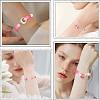 Rubberized Style Imitated Silicone Acrylic Beads MACR-PA0001-06B-01-5