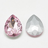 Pointed Back Glass Rhinestone Cabochons RGLA-T081-13x18mm-10-2