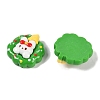 Christmas Opaque Resin Decoden Cabochons CRES-M036-12G-2