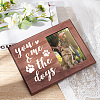 MDF Wood Photo Frames DIY-WH0231-074-6