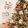 MAYJOYDIY US 1 Set Merry Christmas PET Hollow Out Drawing Painting Stencils DIY-MA0001-61A-7