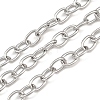 Tarnish Resistant 304 Stainless Steel Cable Chains CHS-R009-12-1