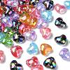 UV Plating Acrylic Beads OACR-CJC0009-07-1