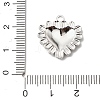 304 Stainless Steel Pendants STAS-H482-03P-3