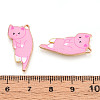 Alloy Enamel Pendants ENAM-N063-01A-3