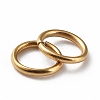 Ion Plating(IP) 304 Stainless Steel Open Jump Rings STAS-R060-5x0.7-G-2