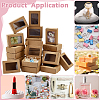 Foldable Creative Kraft Paper Mailer Boxes with Visible Window CON-WH0113-08A-02-5