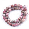 Natural Rhodonite Beads Strands G-S333-10mm-029-2