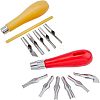 Stainless Steel Woodcarving Cutter Tool Sets TOOL-NB0001-23-1