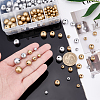 Matte Style Spray Painted Acrylic Beads ACRP-AR0001-04-3