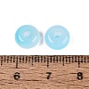 Baking Paint Imitation Jade Glass Beads GL-N006-01B-10-3