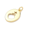 Brass Pendants KK-P345-55G-01-2