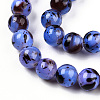 Drawbench Style Dyed Natural Freshwater Shell Beads Strands SHEL-T019-01G-5