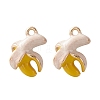 2Pcs Brass Enamel Charms KK-YW0001-72-1