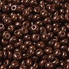 6/0 Opaque Baking Paint Glass Seed Beads SEED-M012-02A-14-3