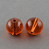 Drawbench Transparent Glass Beads Strands GLAD-Q012-6mm-13-1