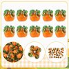 36Pcs Autumn Theme Handmade Lampwork Beads LAMP-FS0001-70-2