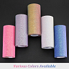 10 Yards Rainbow Color Polyester Tulle Fabric Rolls OCOR-WH0082-136A-7