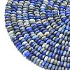 Natural Lapis Lazuli Beads Strands G-P575-A46-4x2mm-01-3