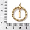 304 Stainless Steel Pendants STAS-D154-01I-G-3