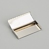 Zinc Alloy Ribbon Crimp Ends FIND-WH0126-13F-P-2