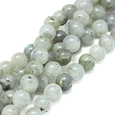 Natural Labradorite Beads Strands G-G828-01-8mm-1