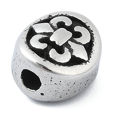 304 Stainless Steel Beads STAS-H219-03AS-1