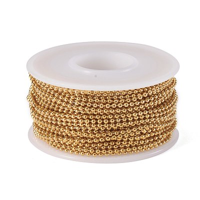 Handmade Ion Plating(IP) 304 Stainless Steel Ball Chains STAS-F136-15G-10m-1