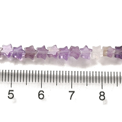 Natural Amethyst Beads Strands G-G085-B01-01-1