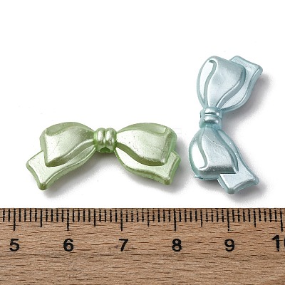 Pearlized Opaque Acrylic Beads OACR-S072-03C-1