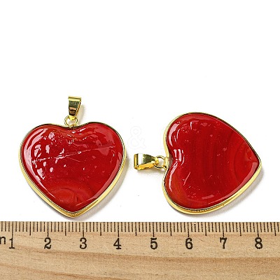 Handmade Lampwork Pendants LAMP-M017-01F-1