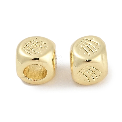Brass Beads KK-Q028-35G-1